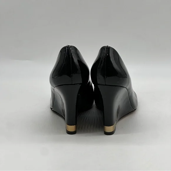 Tory Burch Astoria Wedge Shoe. Size 8.5 - Picture 7 of 11